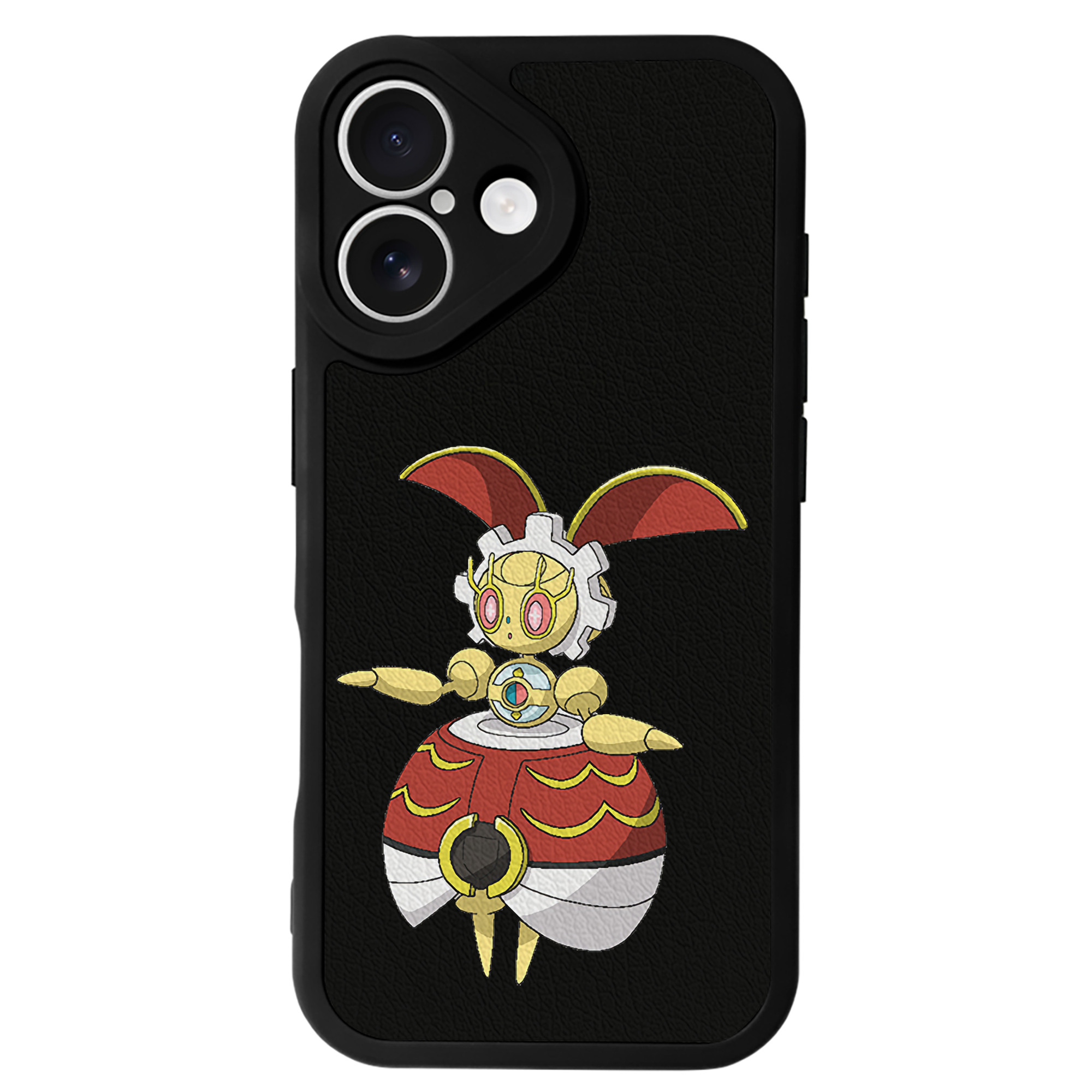 （画像用） ポケットモンスター Pokémon 【iPhone 16シリーズ対応】シリコンスマホケース（レザー調） 材質：シリコン